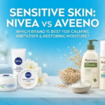 i have sensitive skin. how gentle are nivea’s creams compared to aveeno?